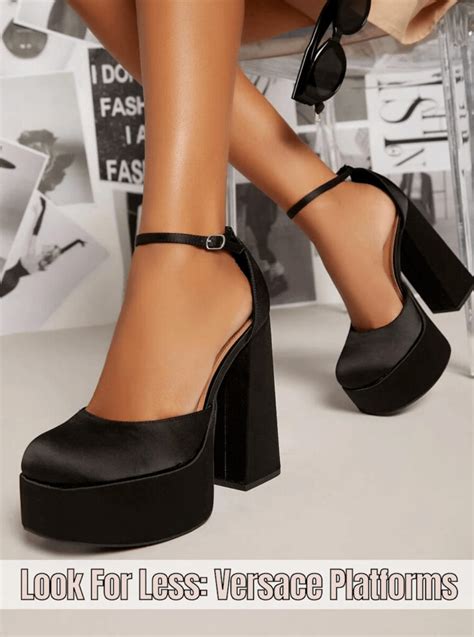 versace aw21 shoes dupe|versace platform heels.